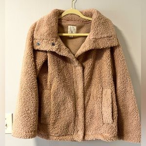 BillaBong Cozy Days Women’s Medium Sherpa Button Up Jacket